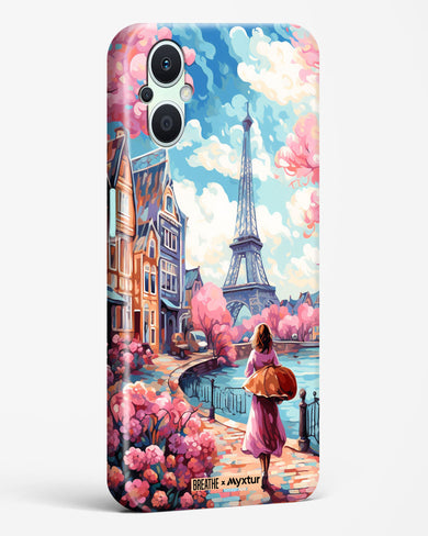 Pastel Paris Impressions [BREATHE] Hard Case Phone Cover (Oppo)
