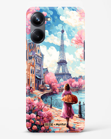 Pastel Paris Impressions [BREATHE] Hard Case Phone Cover (Realme)