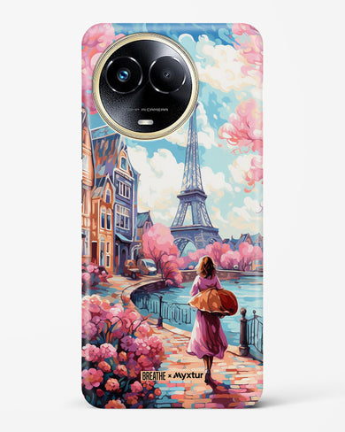 Pastel Paris Impressions [BREATHE] Hard Case Phone Cover (Realme)