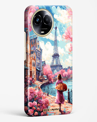 Pastel Paris Impressions [BREATHE] Hard Case Phone Cover (Realme)