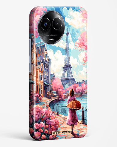 Pastel Paris Impressions [BREATHE] Hard Case Phone Cover (Realme)