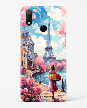 Pastel Paris Impressions [BREATHE] Hard Case Phone Cover-(Realme)