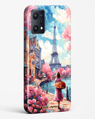 Pastel Paris Impressions [BREATHE] Hard Case Phone Cover-(Realme)