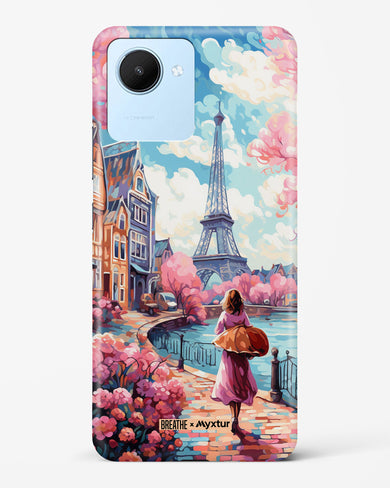 Pastel Paris Impressions [BREATHE] Hard Case Phone Cover-(Realme)