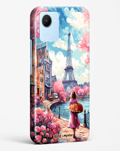 Pastel Paris Impressions [BREATHE] Hard Case Phone Cover-(Realme)