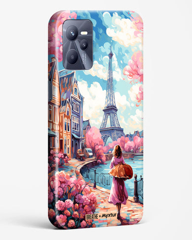 Pastel Paris Impressions [BREATHE] Hard Case Phone Cover (Realme)