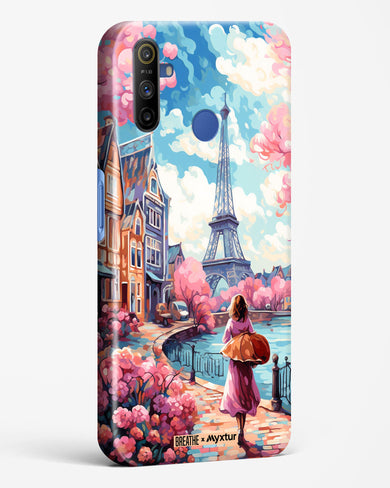 Pastel Paris Impressions [BREATHE] Hard Case Phone Cover-(Realme)