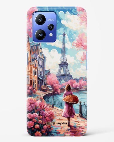 Pastel Paris Impressions [BREATHE] Hard Case Phone Cover (Realme)