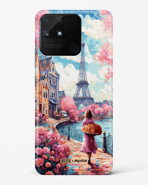 Pastel Paris Impressions [BREATHE] Hard Case Phone Cover-(Realme)