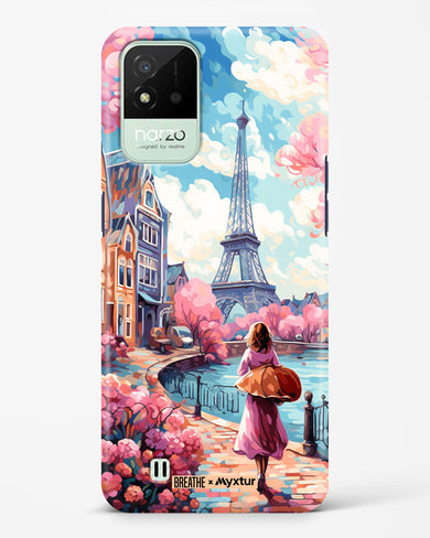 Pastel Paris Impressions [BREATHE] Hard Case Phone Cover (Realme)