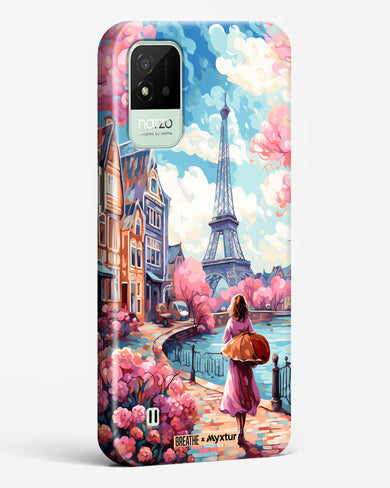 Pastel Paris Impressions [BREATHE] Hard Case Phone Cover (Realme)