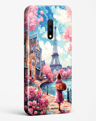 Pastel Paris Impressions [BREATHE] Hard Case Phone Cover (Realme)