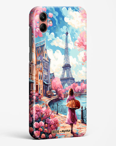 Pastel Paris Impressions [BREATHE] Hard Case Phone Cover (Samsung)