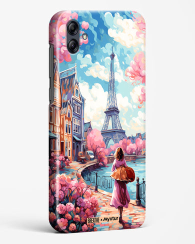 Pastel Paris Impressions [BREATHE] Hard Case Phone Cover (Samsung)