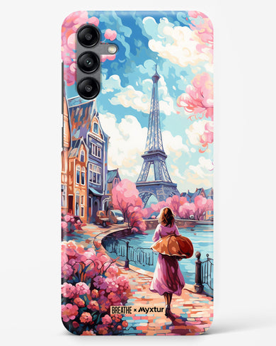 Pastel Paris Impressions [BREATHE] Hard Case Phone Cover-(Samsung)