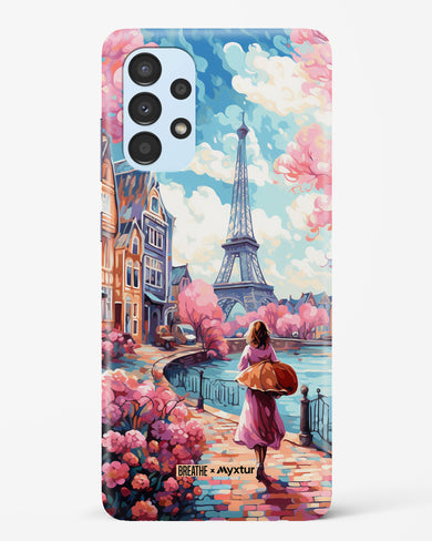 Pastel Paris Impressions [BREATHE] Hard Case Phone Cover (Samsung)