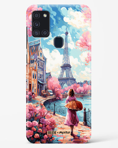 Pastel Paris Impressions [BREATHE] Hard Case Phone Cover (Samsung)