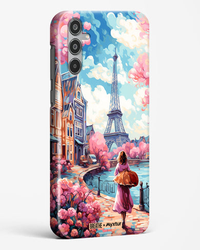 Pastel Paris Impressions [BREATHE] Hard Case Phone Cover (Samsung)