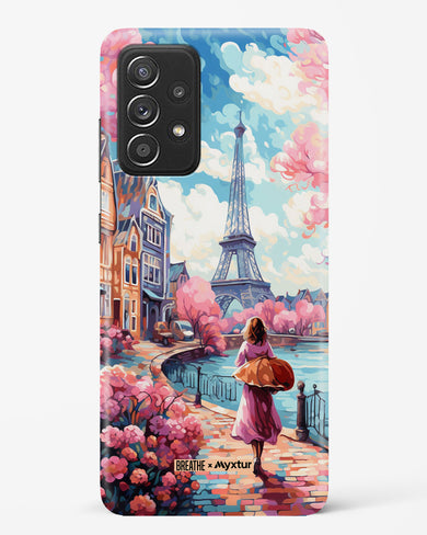 Pastel Paris Impressions [BREATHE] Hard Case Phone Cover (Samsung)