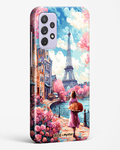Pastel Paris Impressions [BREATHE] Hard Case Phone Cover (Samsung)