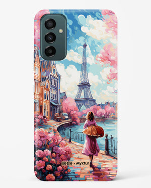 Pastel Paris Impressions [BREATHE] Hard Case Phone Cover (Samsung)
