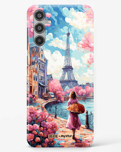 Pastel Paris Impressions [BREATHE] Hard Case Phone Cover (Samsung)