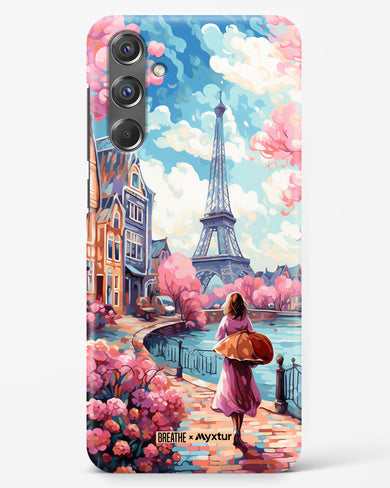 Pastel Paris Impressions [BREATHE] Hard Case Phone Cover (Samsung)