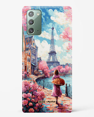 Pastel Paris Impressions [BREATHE] Hard Case Phone Cover (Samsung)