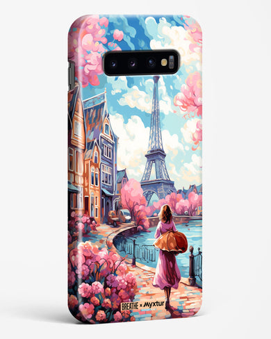 Pastel Paris Impressions [BREATHE] Hard Case Phone Cover (Samsung)
