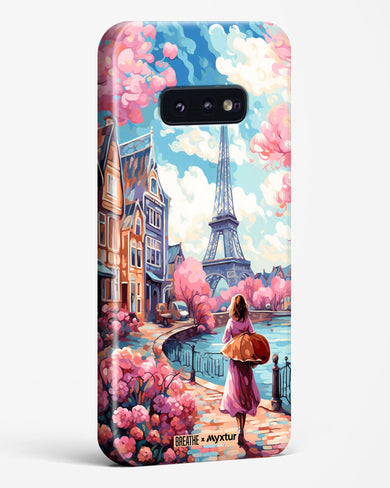 Pastel Paris Impressions [BREATHE] Hard Case Phone Cover (Samsung)
