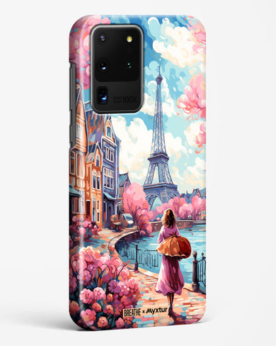 Pastel Paris Impressions [BREATHE] Hard Case Phone Cover (Samsung)