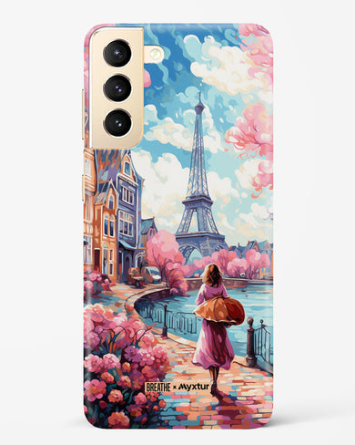 Pastel Paris Impressions [BREATHE] Hard Case Phone Cover-(Samsung)