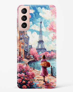 Pastel Paris Impressions [BREATHE] Hard Case Phone Cover (Samsung)