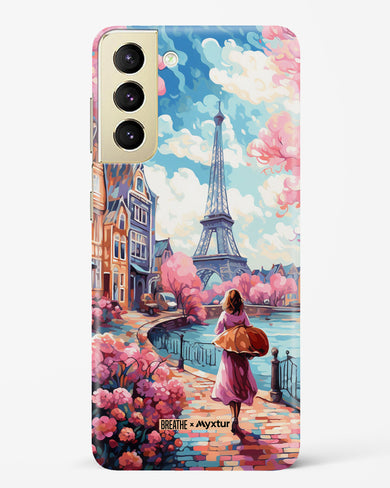 Pastel Paris Impressions [BREATHE] Hard Case Phone Cover (Samsung)