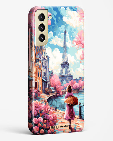 Pastel Paris Impressions [BREATHE] Hard Case Phone Cover (Samsung)