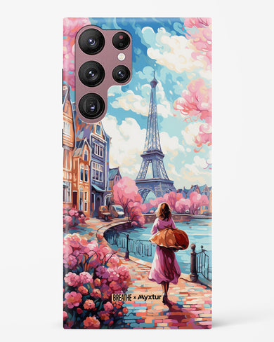 Pastel Paris Impressions [BREATHE] Hard Case Phone Cover (Samsung)