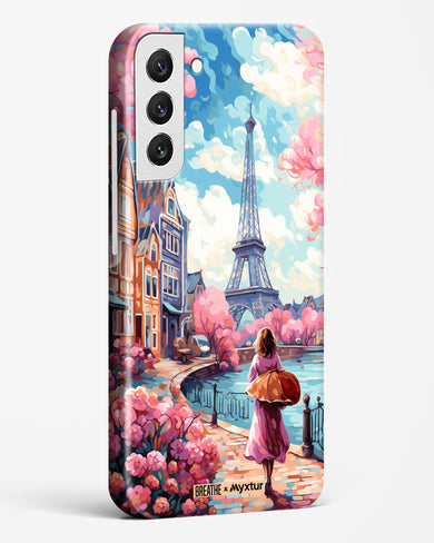 Pastel Paris Impressions [BREATHE] Hard Case Phone Cover-(Samsung)