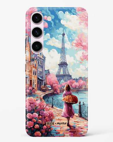Pastel Paris Impressions [BREATHE] Hard Case Phone Cover (Samsung)