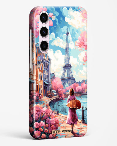 Pastel Paris Impressions [BREATHE] Hard Case Phone Cover (Samsung)