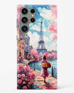 Pastel Paris Impressions [BREATHE] Hard Case Phone Cover (Samsung)