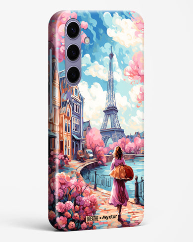 Pastel Paris Impressions [BREATHE] Hard Case Phone Cover-(Samsung)