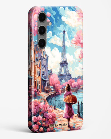 Pastel Paris Impressions [BREATHE] Hard Case Phone Cover (Samsung)