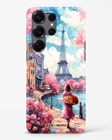 Pastel Paris Impressions [BREATHE] Hard Case Phone Cover (Samsung)