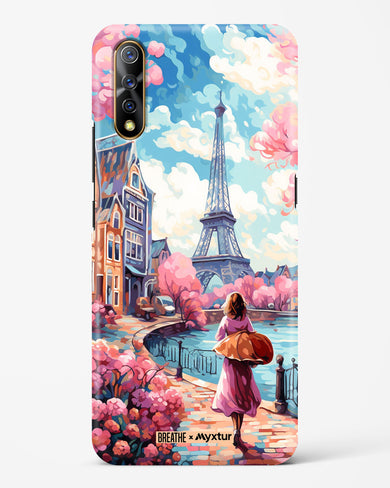 Pastel Paris Impressions [BREATHE] Hard Case Phone Cover-(Vivo)