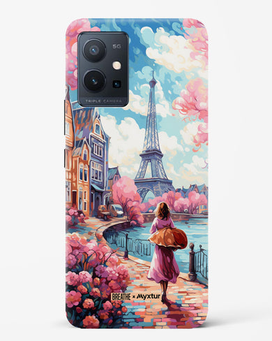 Pastel Paris Impressions [BREATHE] Hard Case Phone Cover-(Vivo)