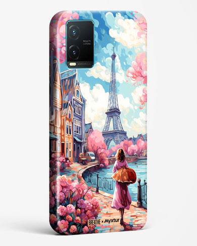 Pastel Paris Impressions [BREATHE] Hard Case Phone Cover-(Vivo)