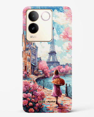 Pastel Paris Impressions [BREATHE] Hard Case Phone Cover (Vivo)