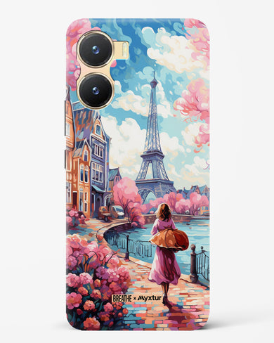 Pastel Paris Impressions [BREATHE] Hard Case Phone Cover-(Vivo)