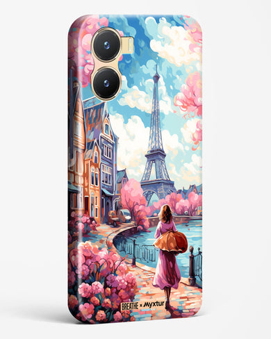 Pastel Paris Impressions [BREATHE] Hard Case Phone Cover-(Vivo)