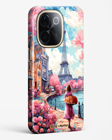 Pastel Paris Impressions [BREATHE] Hard Case Phone Cover (Vivo)